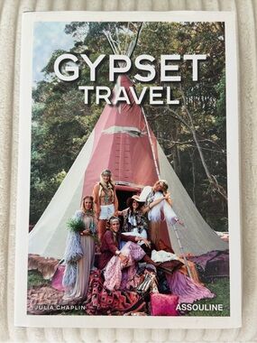 Assouline Gypset Travel Book - Pink, Cream & Green Cover